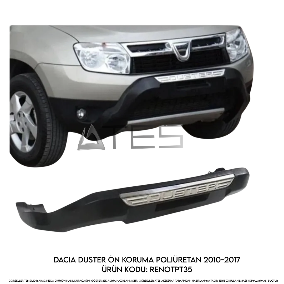 Dacia Duster Ön Koruma Poliüretan 2010-2017 Orjinal Model