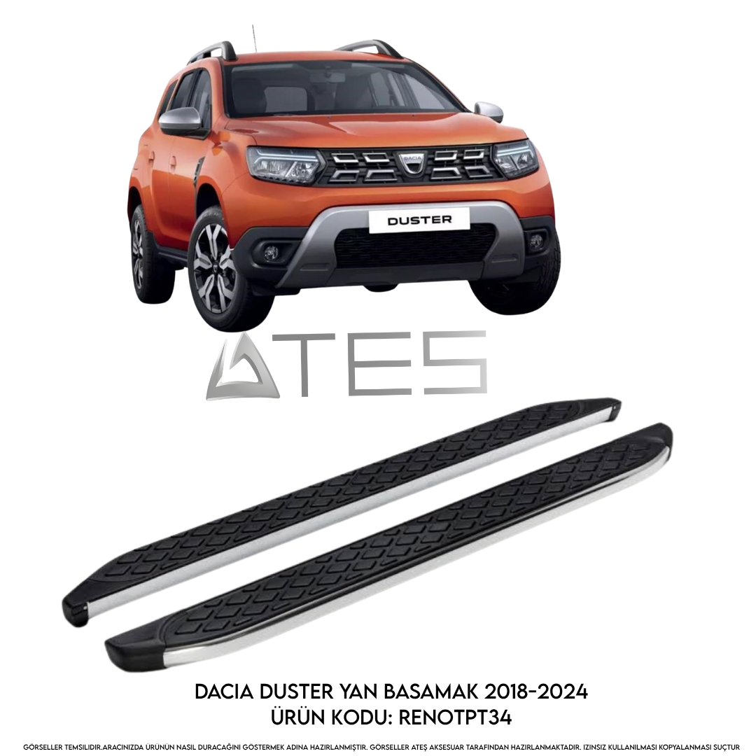 Dacia Duster Yan Basamak 2018-2024 Orjinal