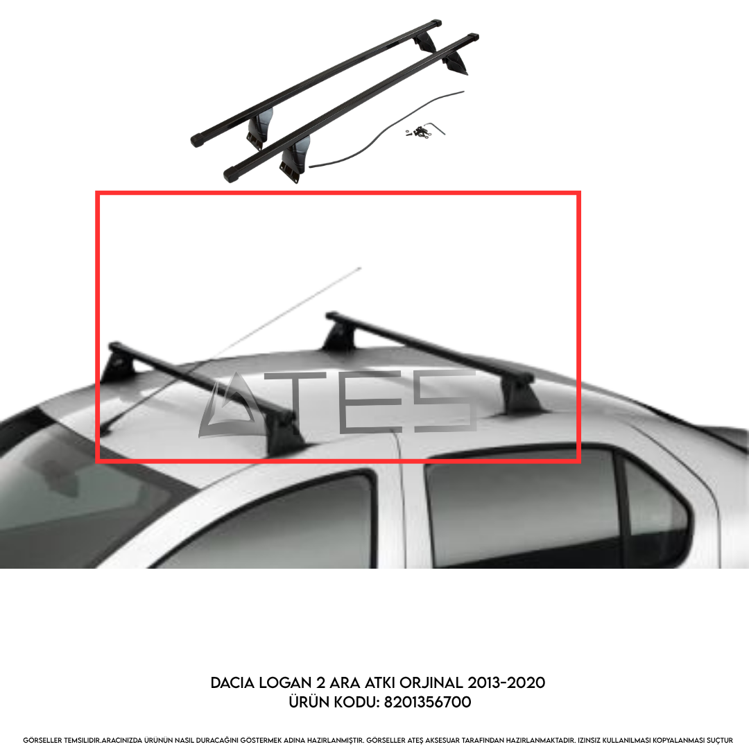 Dacia Logan 2 Orjinal Ara Atkı 2013-2020