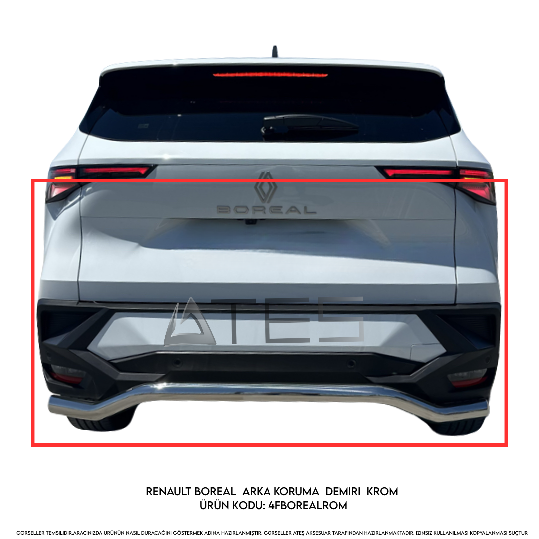 Renault Borael Arka Koruma