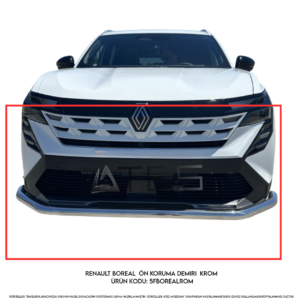 Renault Borael Ön Koruma Barı Ateş Aksesuar